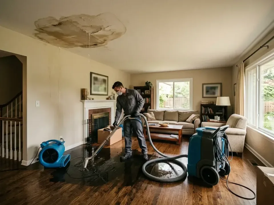 attic-pipe-burst-ceiling-drip-008 — frequently asked questions, Water Damage Restoration & Carpet Care in Southern Pines, NC